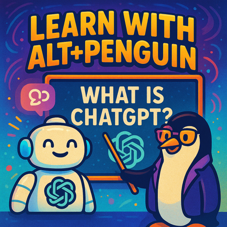 AltPenguin Learning Tree: What is ChatGPT?