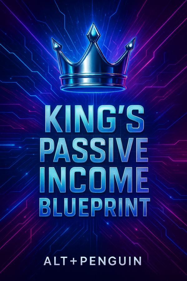 AltPenguin's ebook Kings Passive Income Blueprint