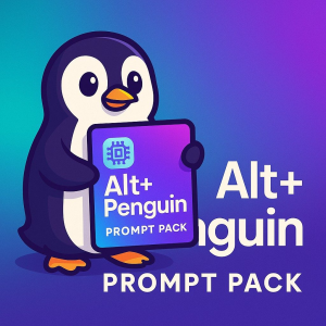 Alt+Penguin Prompt Pack