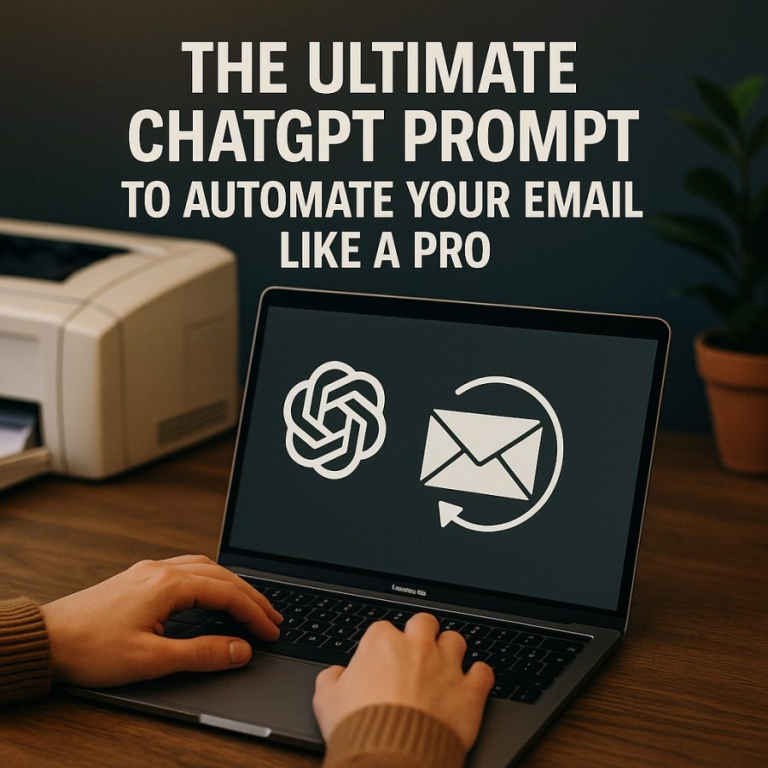 The Ultimate ChatGPT Prompt to Automate Your Email like a PRO