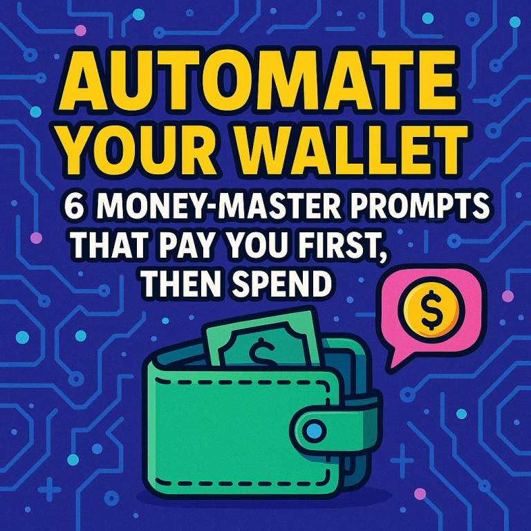 Automate Your Wallet 6 Money-Master Prompts That Pay You First, then Spend