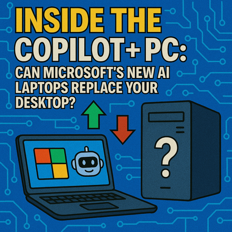 Inside the Copilot + PC: Can Microsoft's New AI Laptops Replace your Desktop?