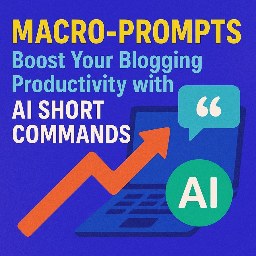 Macro-Prompts: Boost Your Blogging Productivity with AI Short Commands