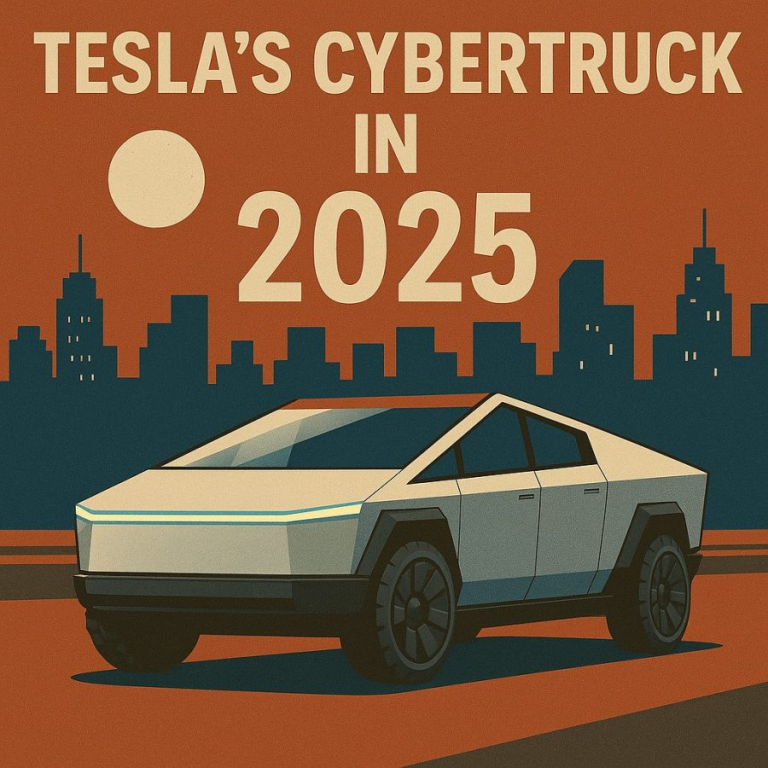 Tesla's Cybertruck in 2025