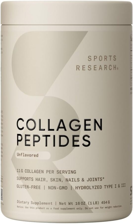 Sports Research Collagen Peptides for Women & Men