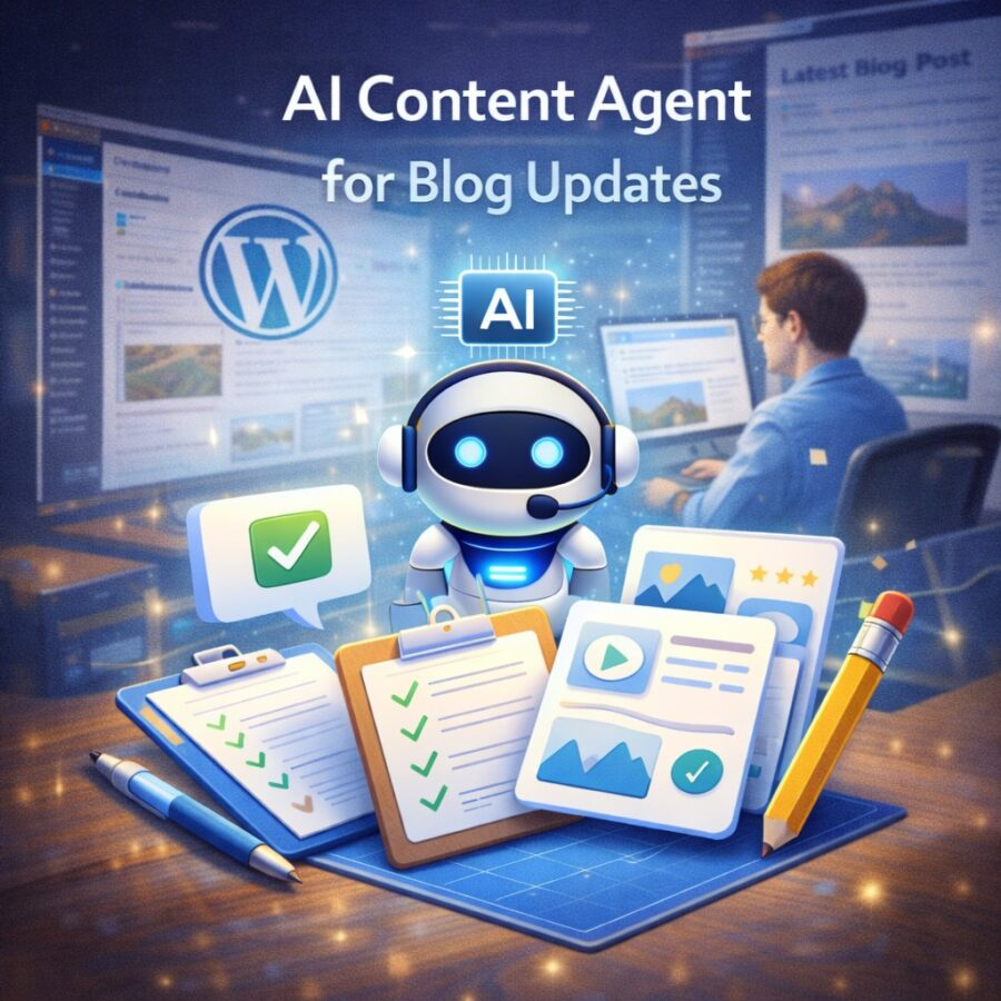 AI Content Agent for Blog Updates
