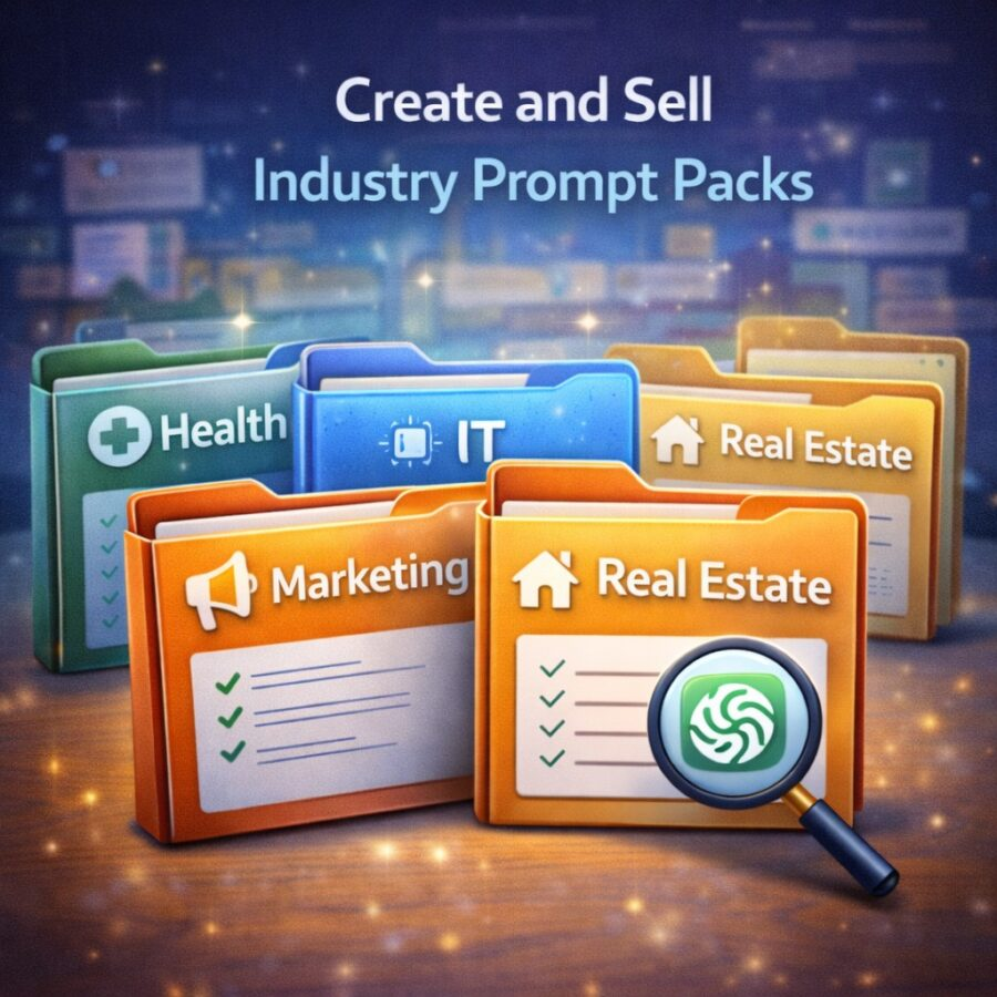 Create and Sell Industry Prompt Packs