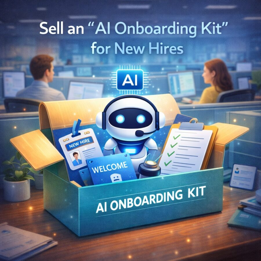 Sell an 'AI Oboarding Kit' for New Hires